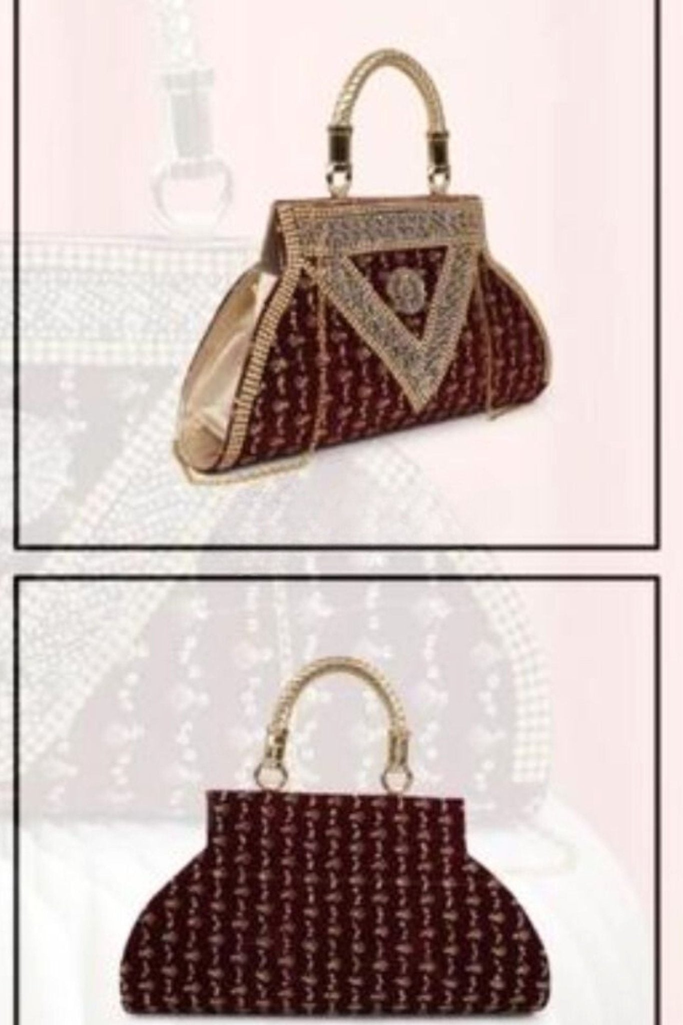 Chic Embellished Modern Women's Clutch - JCS Fashions All-Season Accessory Clutch JCS Fashions