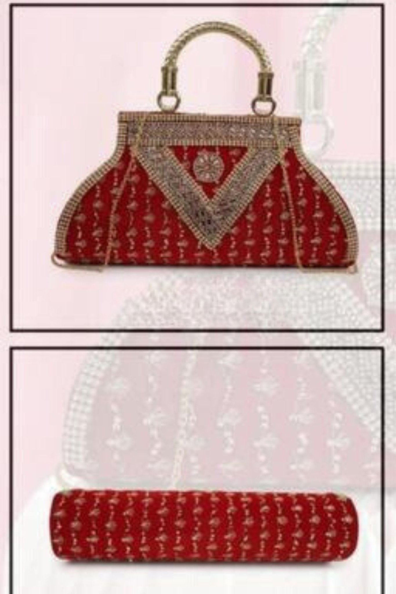 Chic Embellished Modern Women's Clutch - JCS Fashions All-Season Accessory Clutch JCS Fashions
