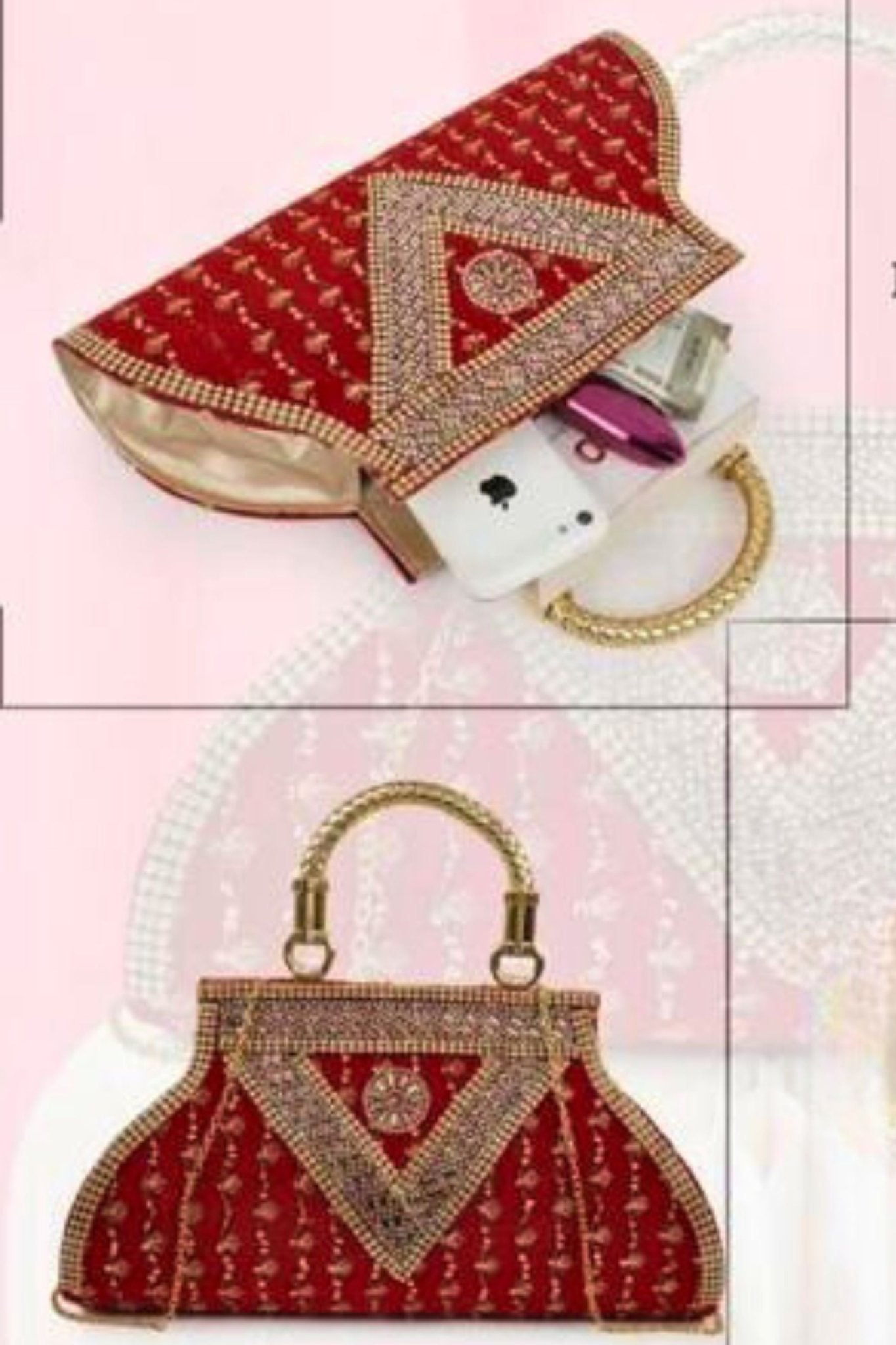 Chic Embellished Modern Women's Clutch - JCS Fashions All-Season Accessory Clutch JCS Fashions