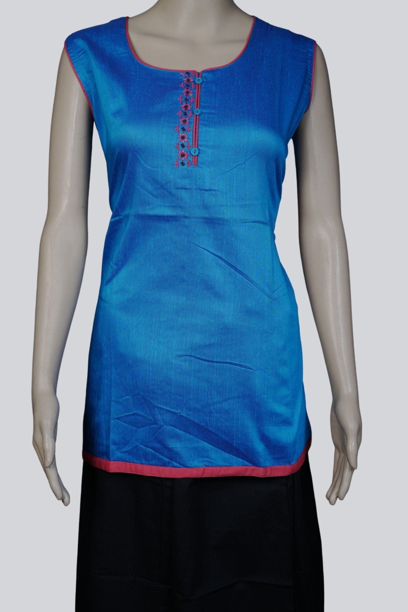 Cotton Chic: Short Kurti - Length 28 Inches at JCSFashions - JCS Fashions