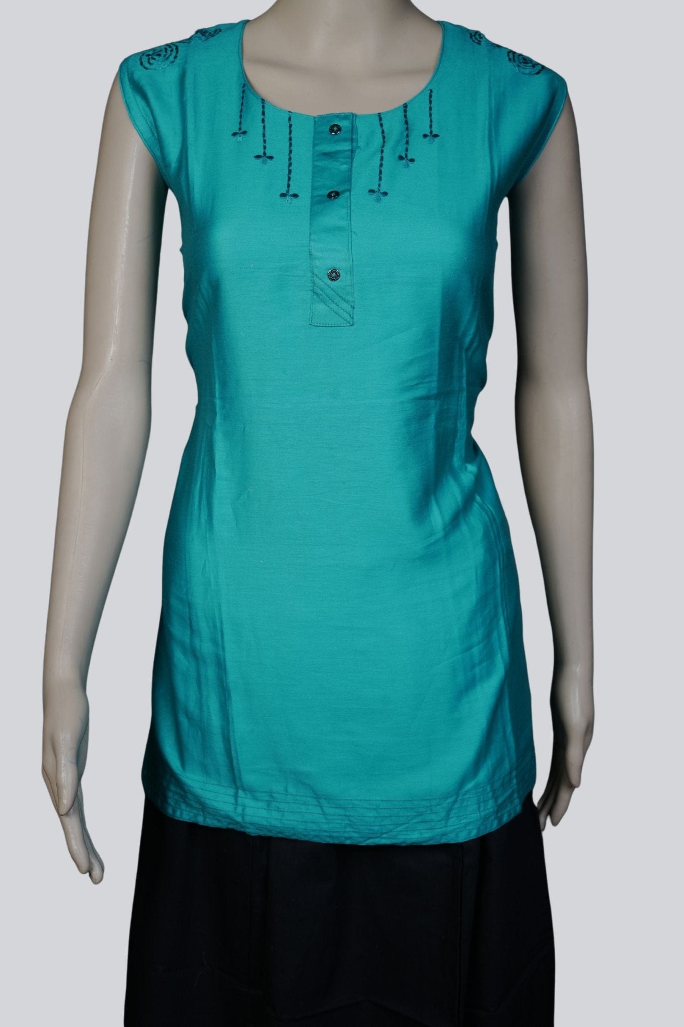 Cotton Chic: Short Kurti - Length 29 Inches at JCSFashions - JCS Fashions