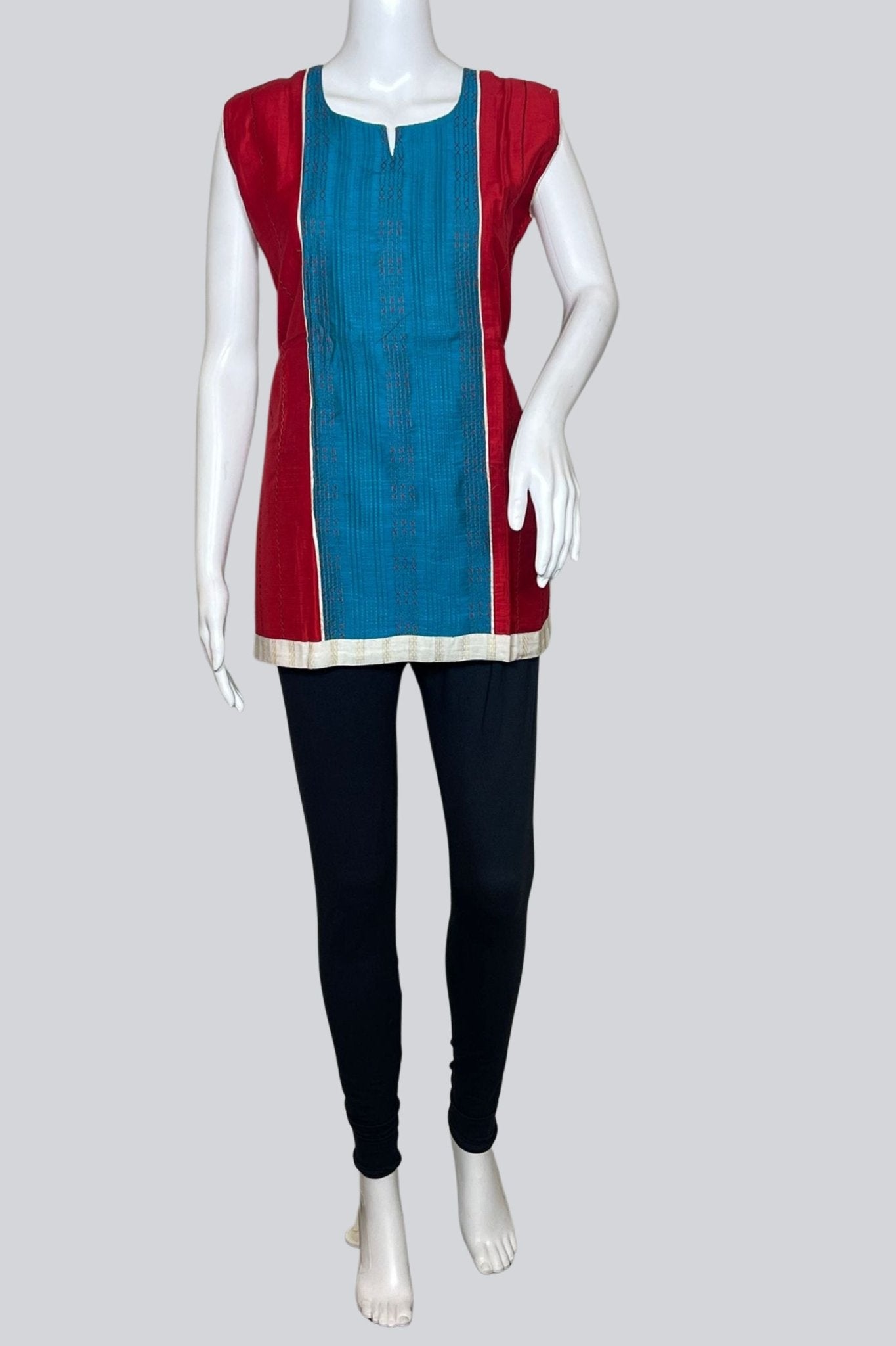 Crisp Comfort: Pure Cotton Kurti - Elevate Style at JCS Fashions - JCS Fashions