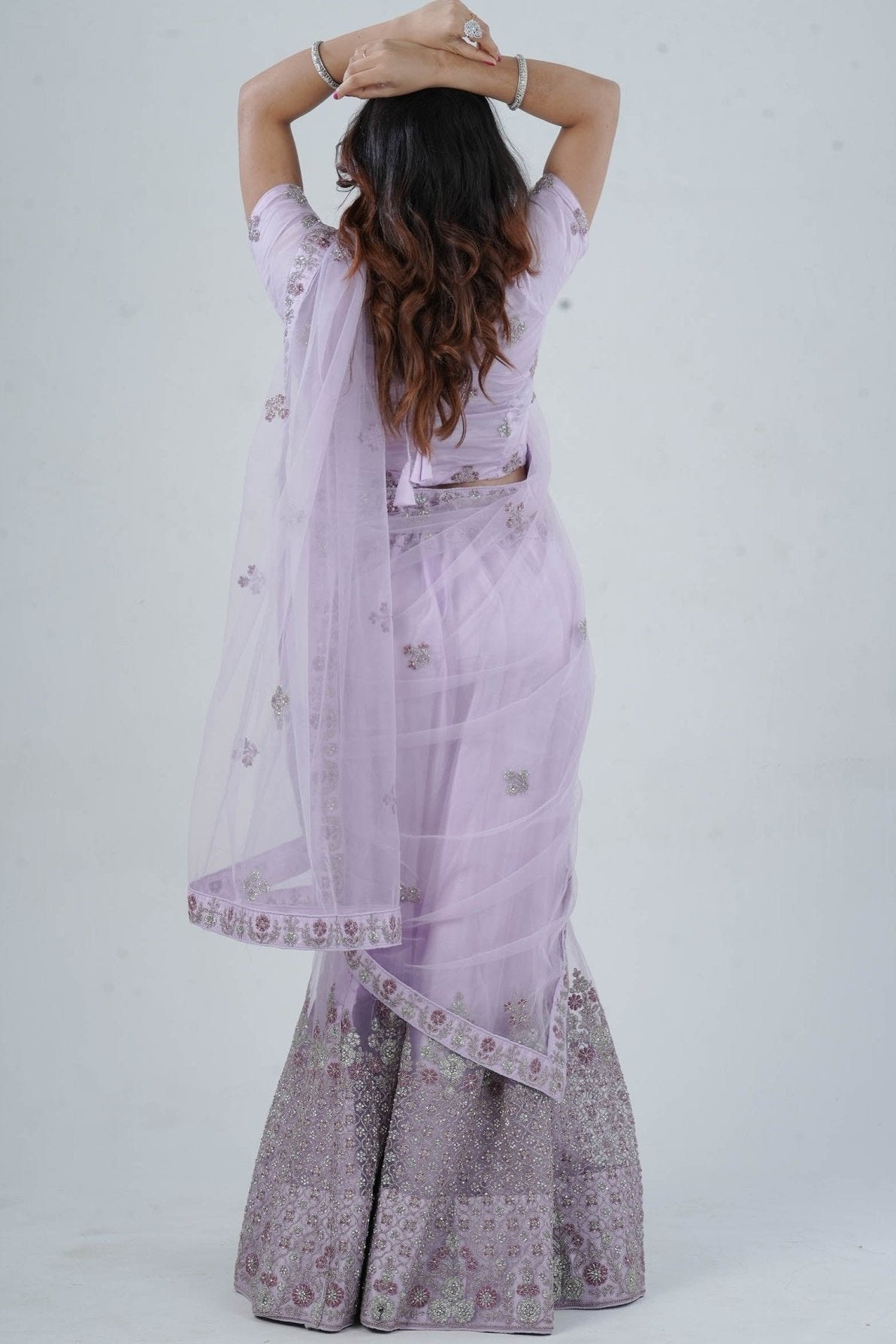 Designer Soft Net Lehenga Set with Exquisite Stone & Embroidery Detailing LEHENGA JCS Fashions