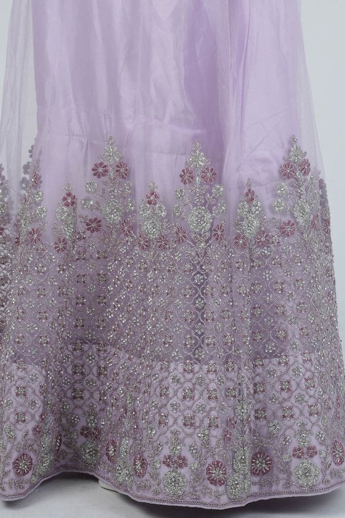 Designer Soft Net Lehenga Set with Exquisite Stone & Embroidery Detailing LEHENGA JCS Fashions