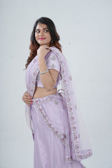 Designer Soft Net Lehenga Set with Exquisite Stone & Embroidery Detailing LEHENGA JCS Fashions