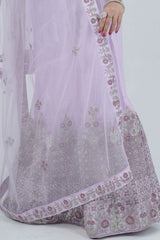 Designer Soft Net Lehenga Set with Exquisite Stone & Embroidery Detailing LEHENGA JCS Fashions