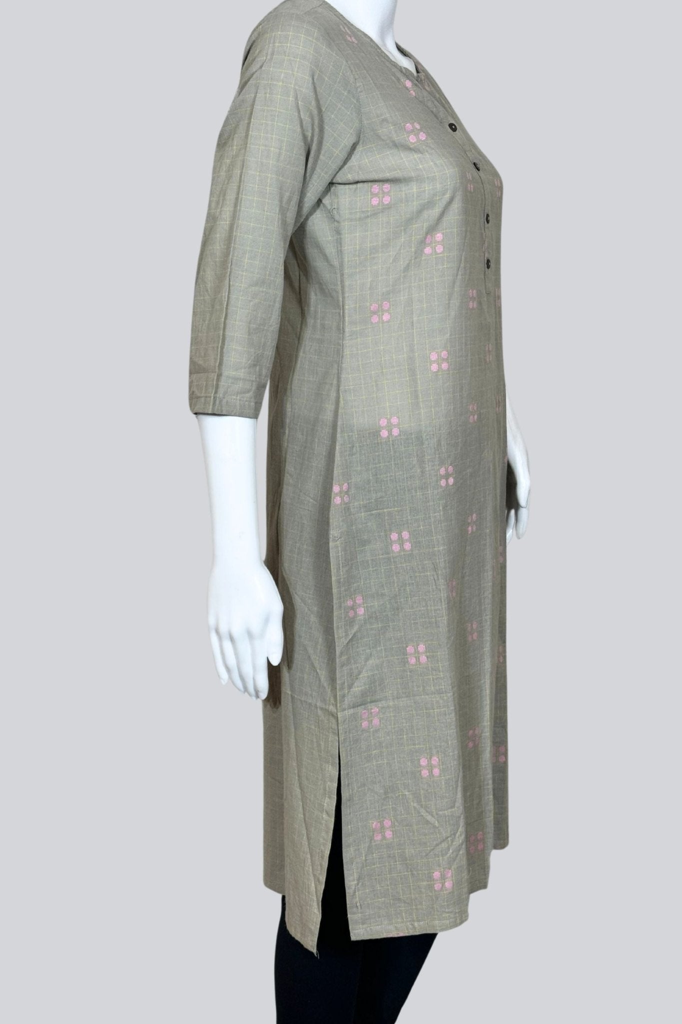 Dive into Cool Comfort with Our Handloom Cotton Kurtis at JCS Fashions Kurti JCS Fashions