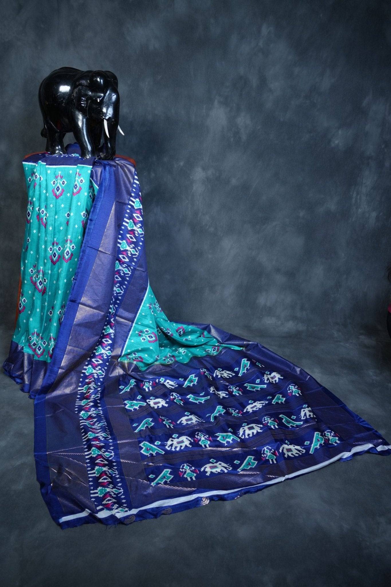 Dola Silk Banita Saree with Mulberry Silk Blouse - Timeless Elegance Saree JCS Fashions