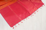 Elegant Borderless Zari Line Saree - Exquisite Indian Textile Artistry