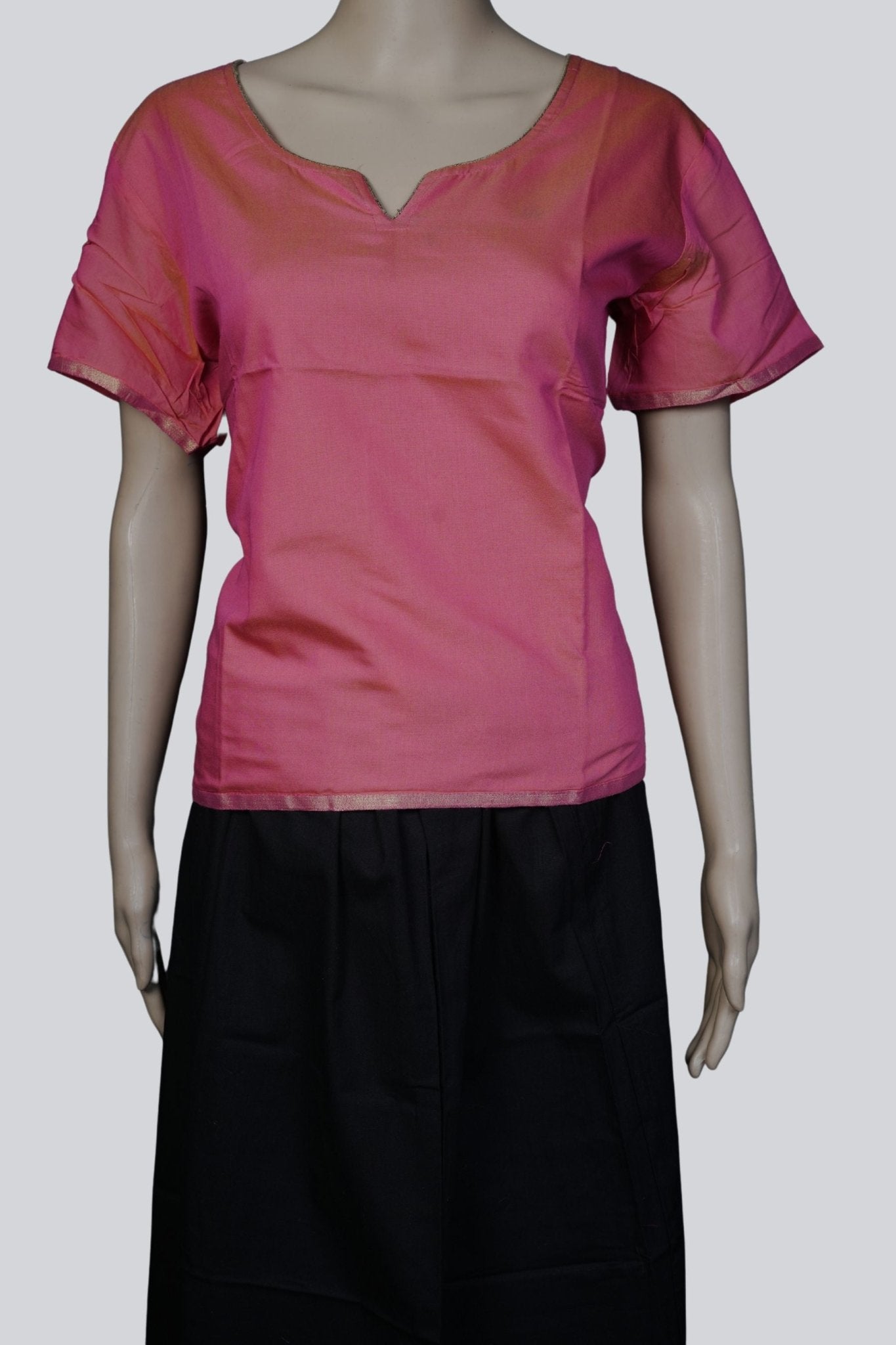 Dual Tone Silk Cotton Kurti – Discover Chic Comfort at JCSFashions - JCS Fashions
