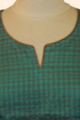 Dual Tone Silk Cotton Short Kurti with Indian Kurti design KURTI JCS Fashions