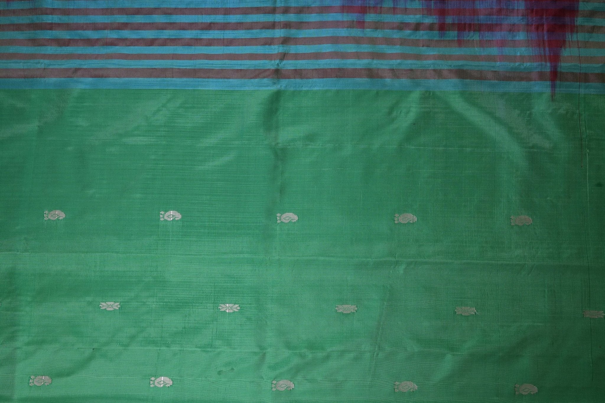Eco-Chic Handcrafted Banana Pith Saree – Breathable & Sustainable Saree JCS Fashions