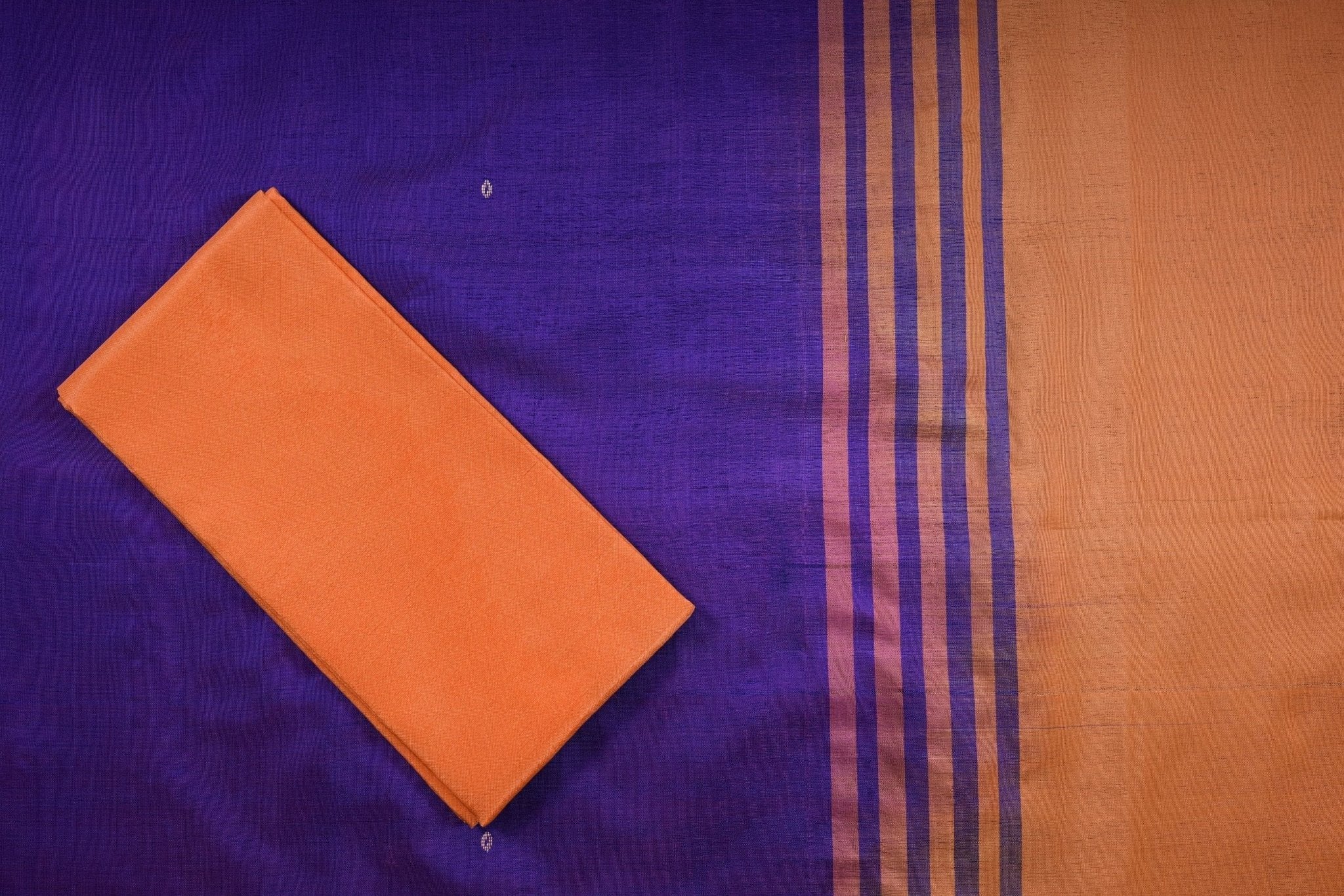Eco-Friendly 100% Banana Fiber Saree with Matching Blouse Saree JCS Fashions