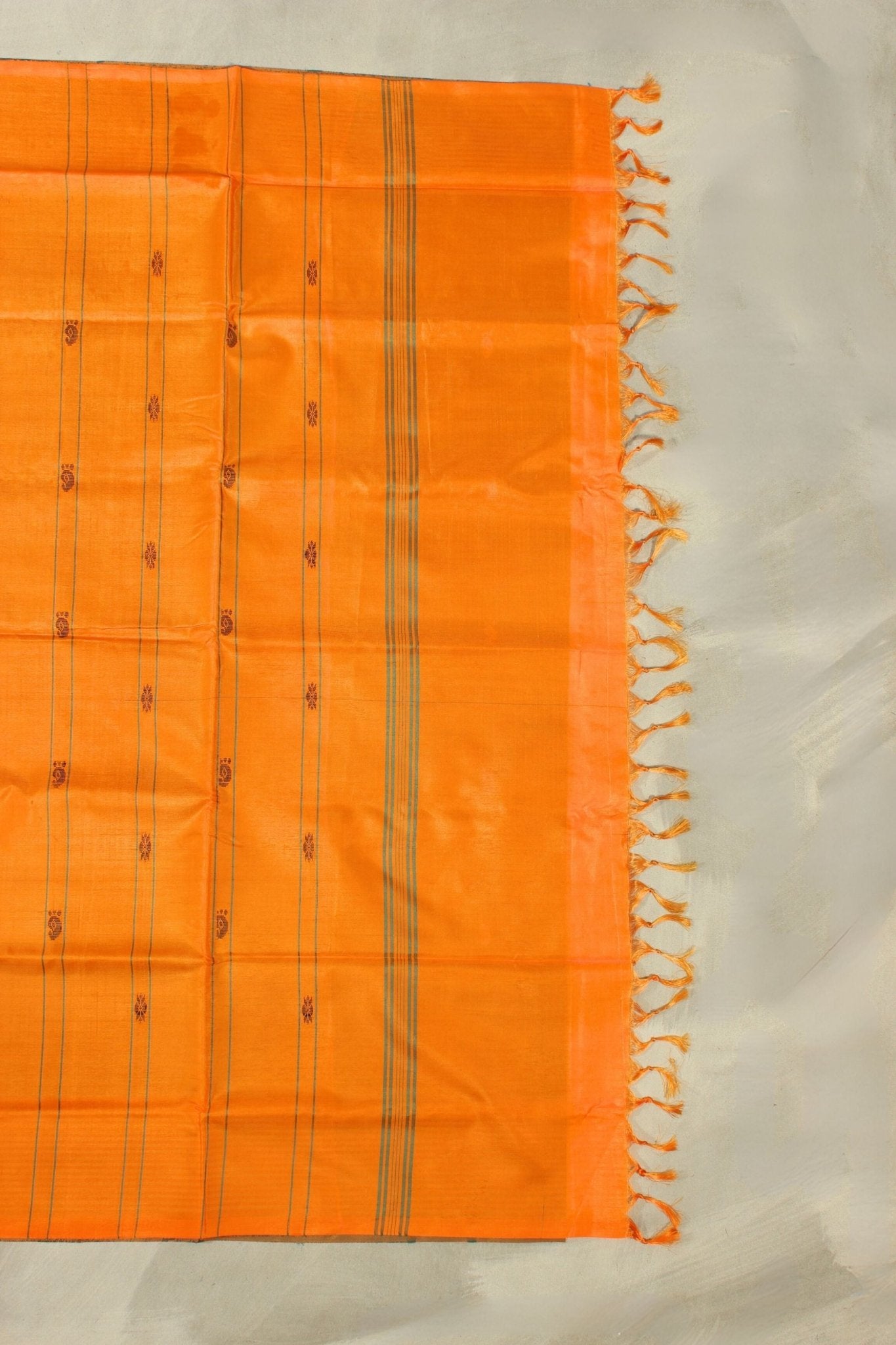 Eco-friendly Borderless Banana Pith Saree – Handwoven Beauty |JCSFashions Saree JCS Fashions