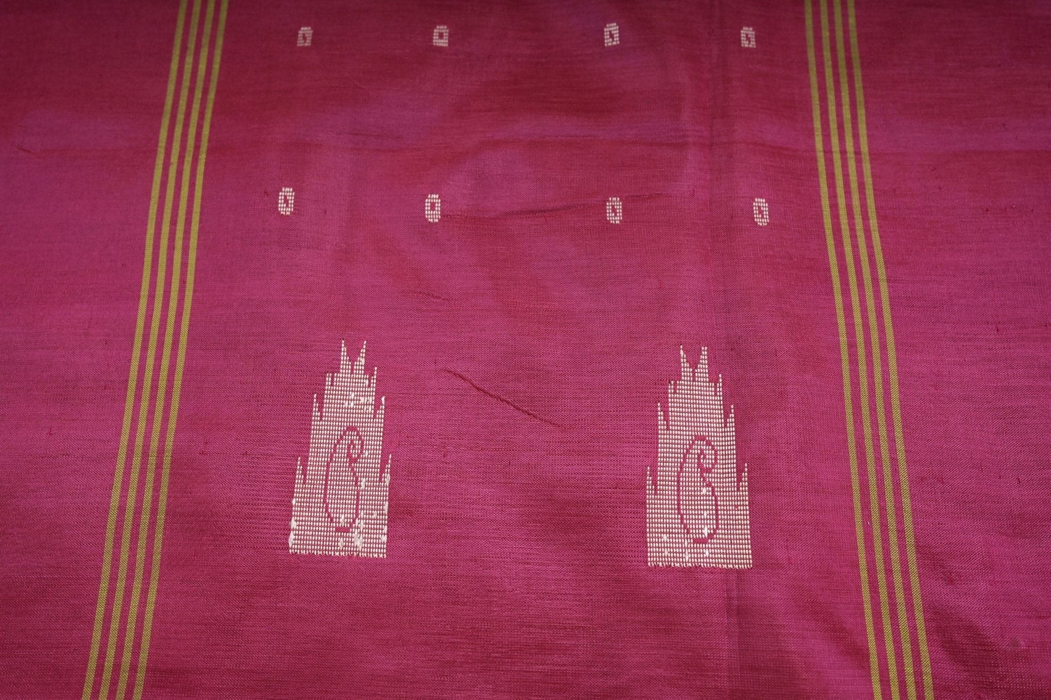 Eco-Luxury Banana Pith Saree: Sustainable Handloom Craftsmanship Saree JCS Fashions