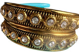 Edgy Chic 2-Piece Matte Finish Jewelry Bangles from JCS Fashions Jewelry JCS Fashions
