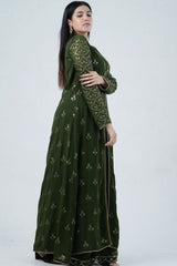 Effortlessly Chic Real Georgette Crop Top & Plazzo Set for Stylish Looks KURTI JCS Fashions