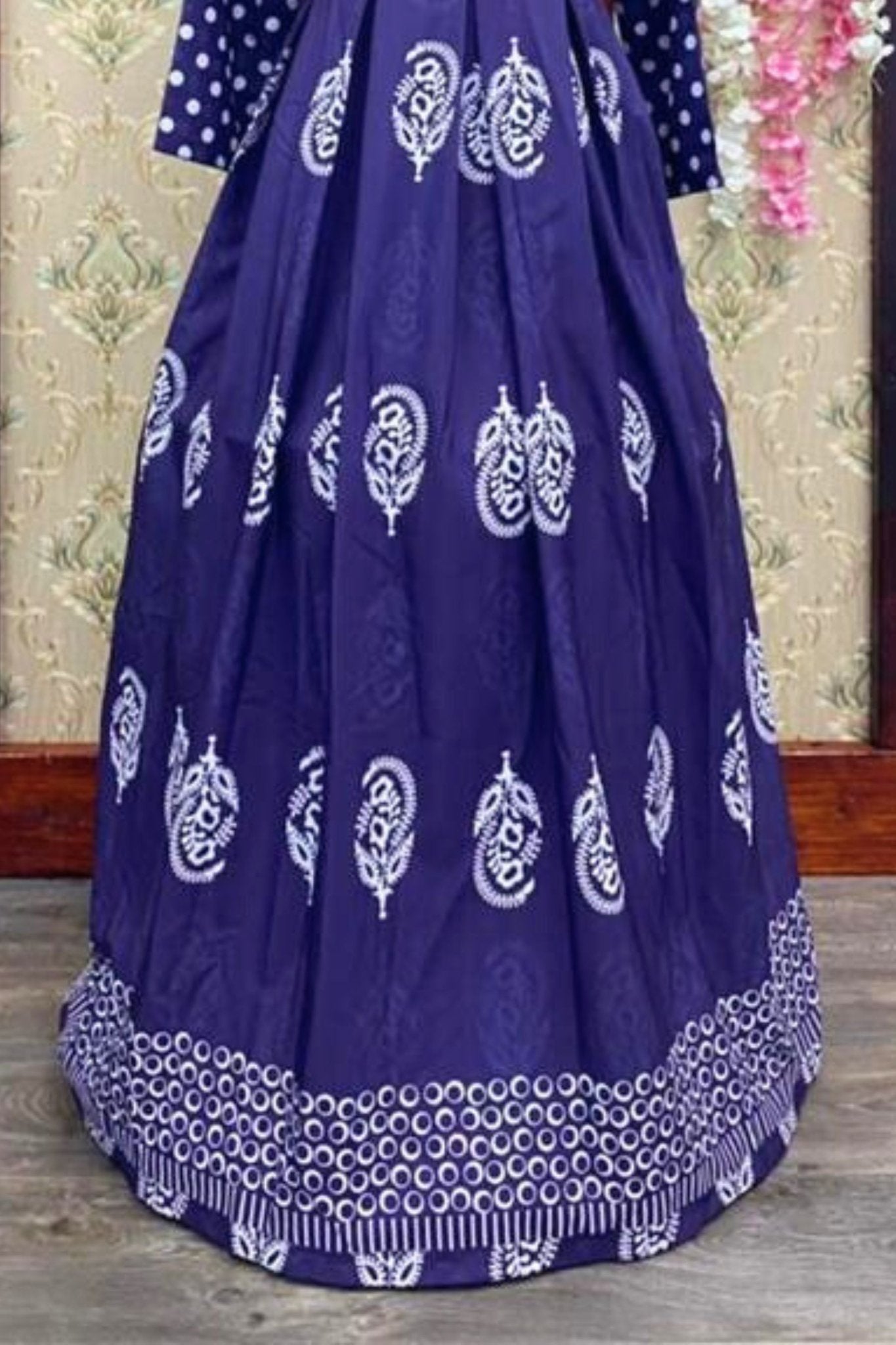Elegant Anarkali Kurti Soft Santoon Long Gown - Sophistication & Comfort KURTI JCS Fashions