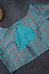 Elegant Banarasi Silk Saree & Zari Woven Blouse - Indian Tradition Saree JCS Fashions