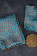 Elegant Banarasi Silk Saree & Zari Woven Blouse - Indian Tradition Saree JCS Fashions