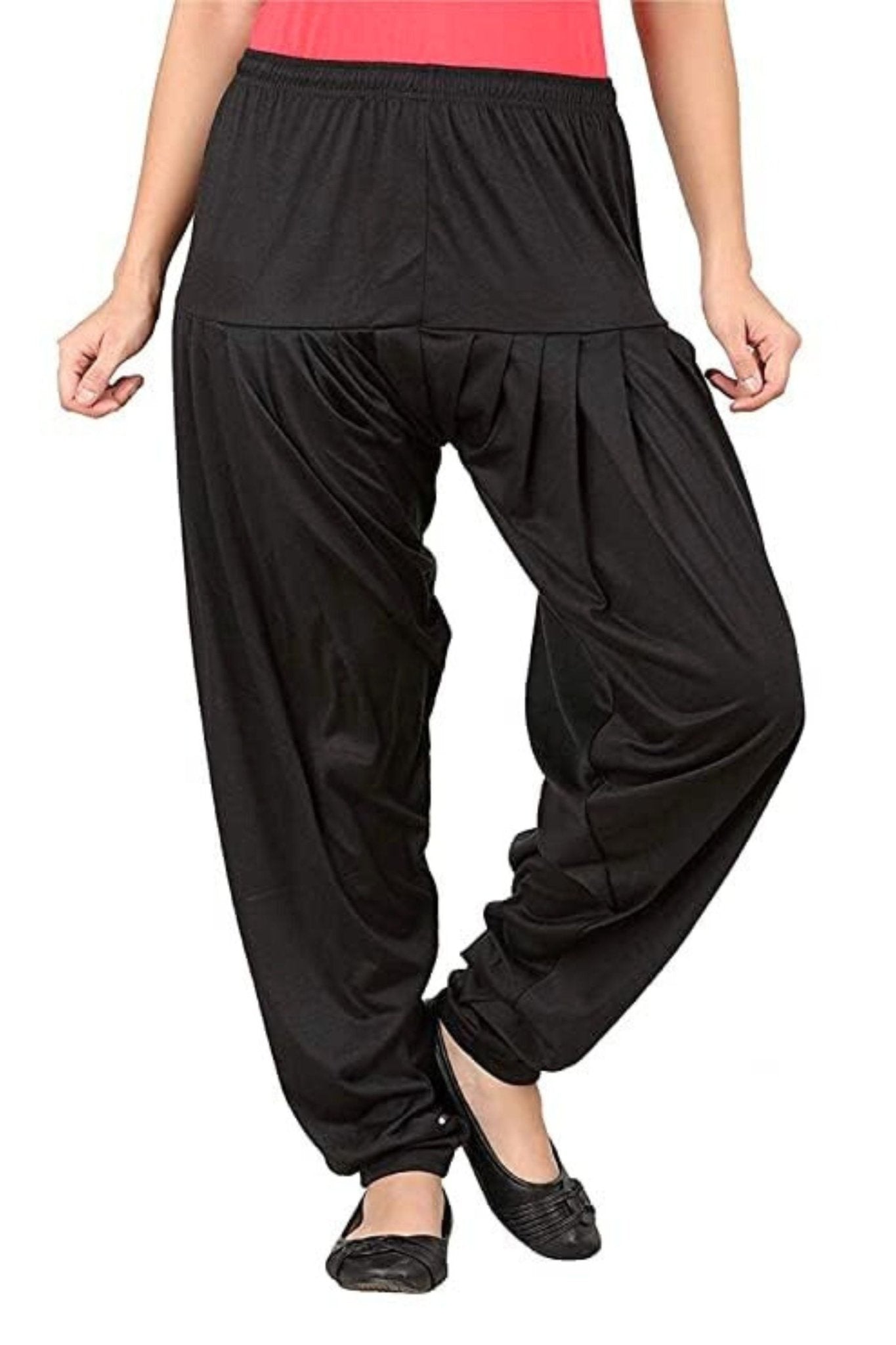 Elegant Cotton Patiala - Pure Comfort with JCSFashions Style Patiyala JCS Fashions Black Free size