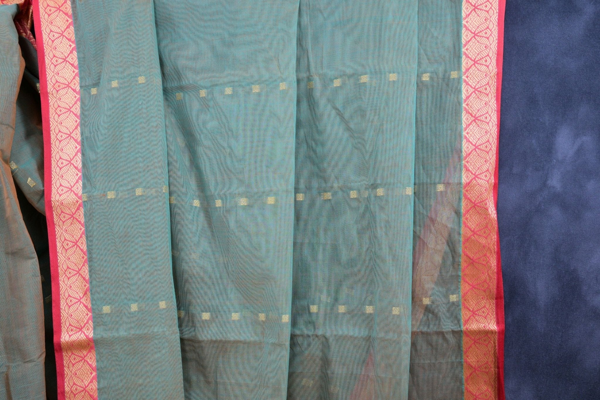 Elegant Cotton Saree & Rich Pallu - Timeless Ethnic Elegance Redefined Saree JCS Fashions