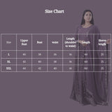 Elegant Georgette Gown with Sparkling Sequins and Silk Santoon Pants KURTI JCS Fashions