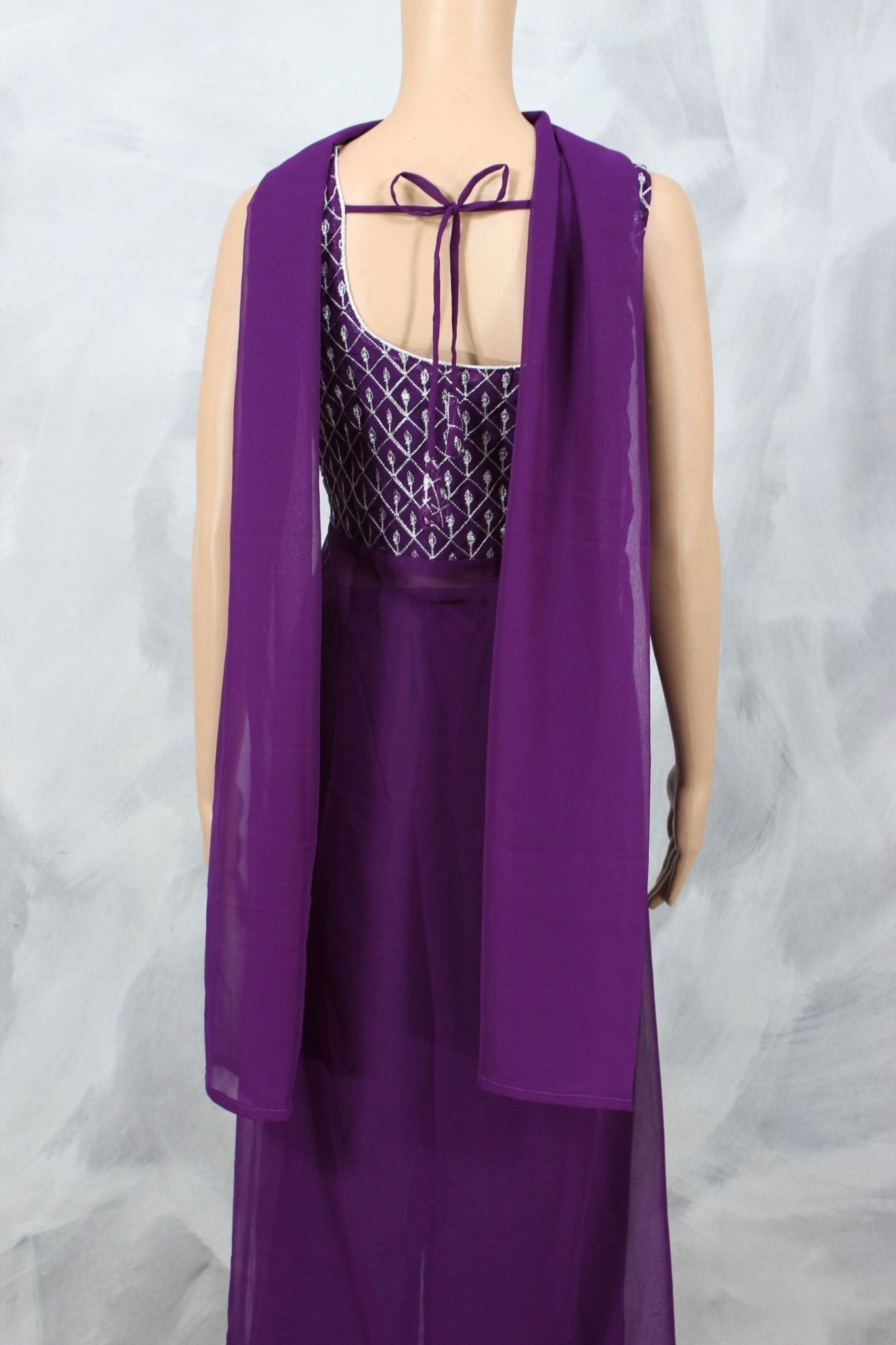 Elegant Georgette Women's Kurta Set - Sleek Design and Sleeveless KURTI JCS Fashions