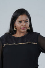 Elegant Golden Jhumka with Pearl Hangings by JCSFashions Jewelry JCS Fashions