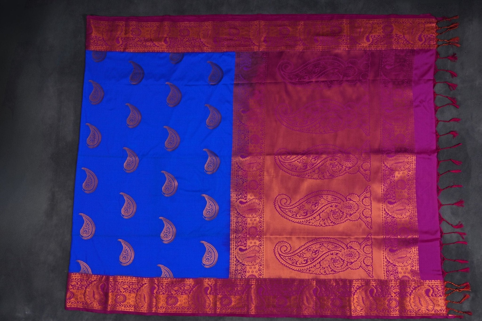 Elegant Kanchipuram Blended Silk Saree: Tradition meets Style Saree JCS Fashions