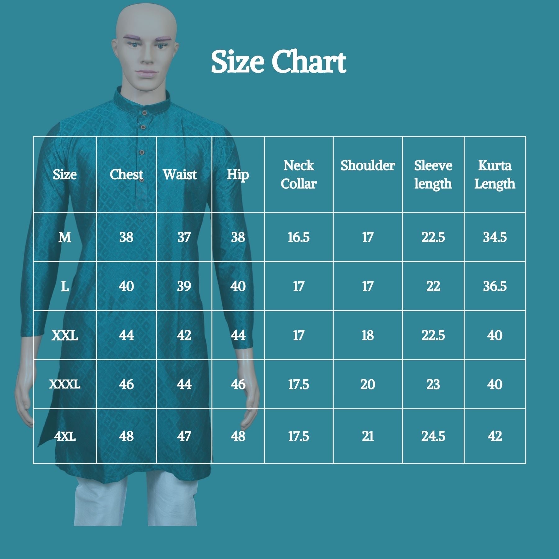 Elegant Men's Diamond Pattern Kurta for Timeless Style - JCSFashions Men JCS Fashions