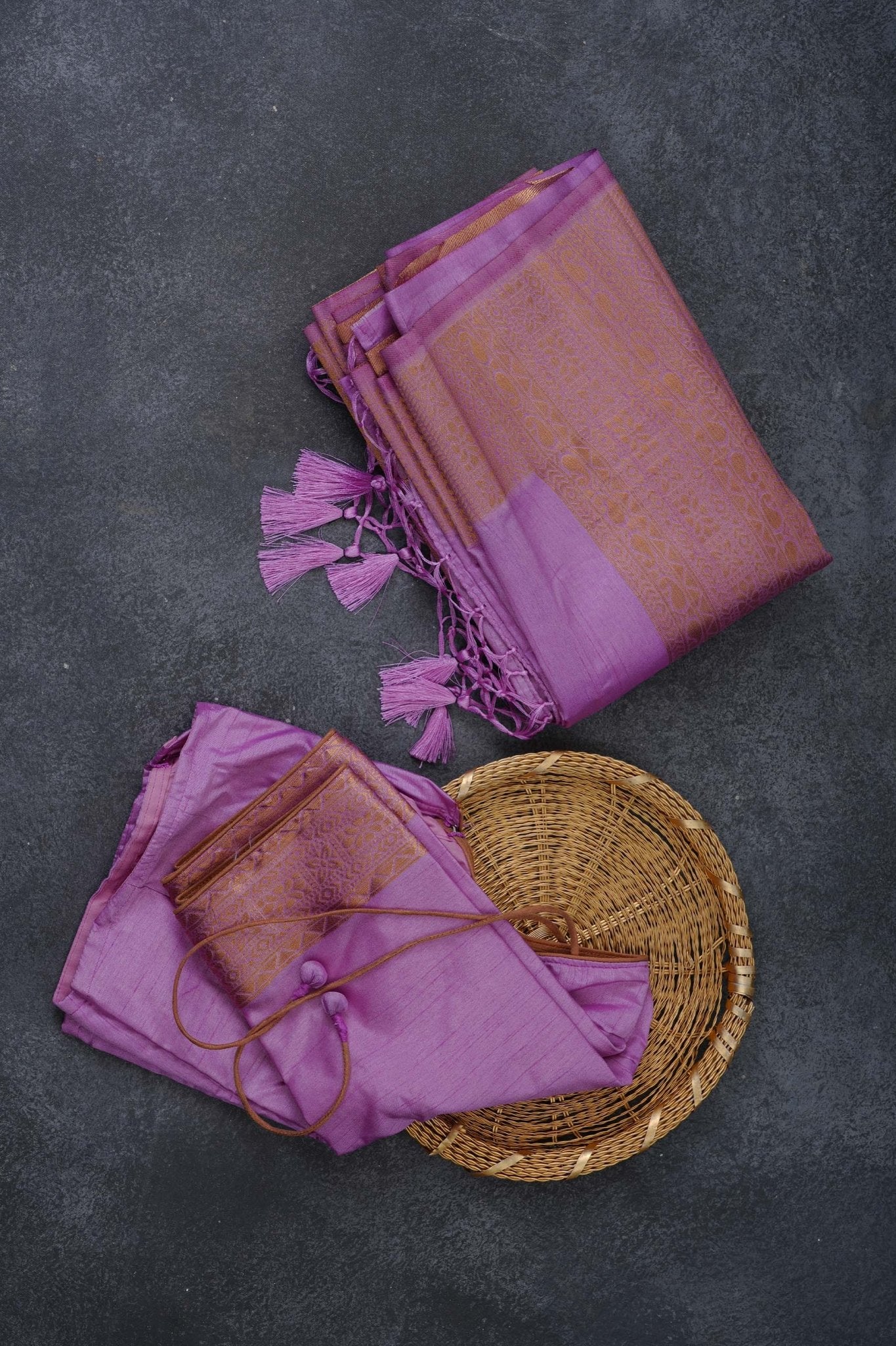 Elevated Elegance Pink Kanchipuram Semi-Silk Saree with Raising Border Saree JCS Fashions Pink 5.5 meters