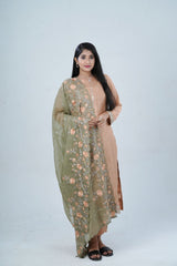 Embroidered Sequin Soft Chinnon Salwar Kameez: Luxurious Kurti Set KURTI JCS Fashions