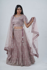Enchanting Designer Bridal Lehenga with Exquisite Stone-Embellishments LEHENGA JCS Fashions