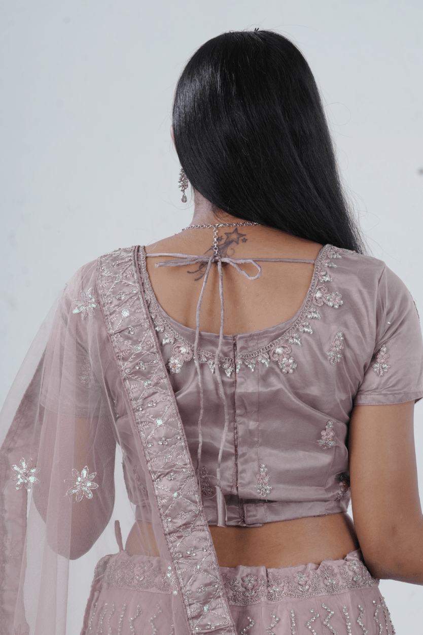 Enchanting Designer Bridal Lehenga with Exquisite Stone-Embellishments LEHENGA JCS Fashions