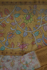 Experience Traditional Elegance with Comfortable Semi Chanderi Silk Saree JCS Fashions