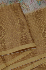 Experience Traditional Elegance with Comfortable Semi Chanderi Silk Saree JCS Fashions