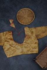 Experience Traditional Elegance with Comfortable Semi Chanderi Silk Saree JCS Fashions