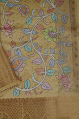 Experience Traditional Elegance with Comfortable Semi Chanderi Silk Saree JCS Fashions
