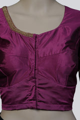 Exquisite Bridal Blouse with Heavy Maggam Work and Fancy Tassels Blouse JCS Fashions
