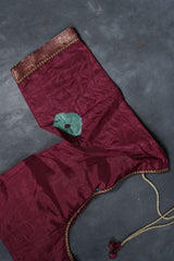 Exquisite RAW SILK SHIBORI Sarees: Real Bandini and Zari Border SAREE JCS Fashions