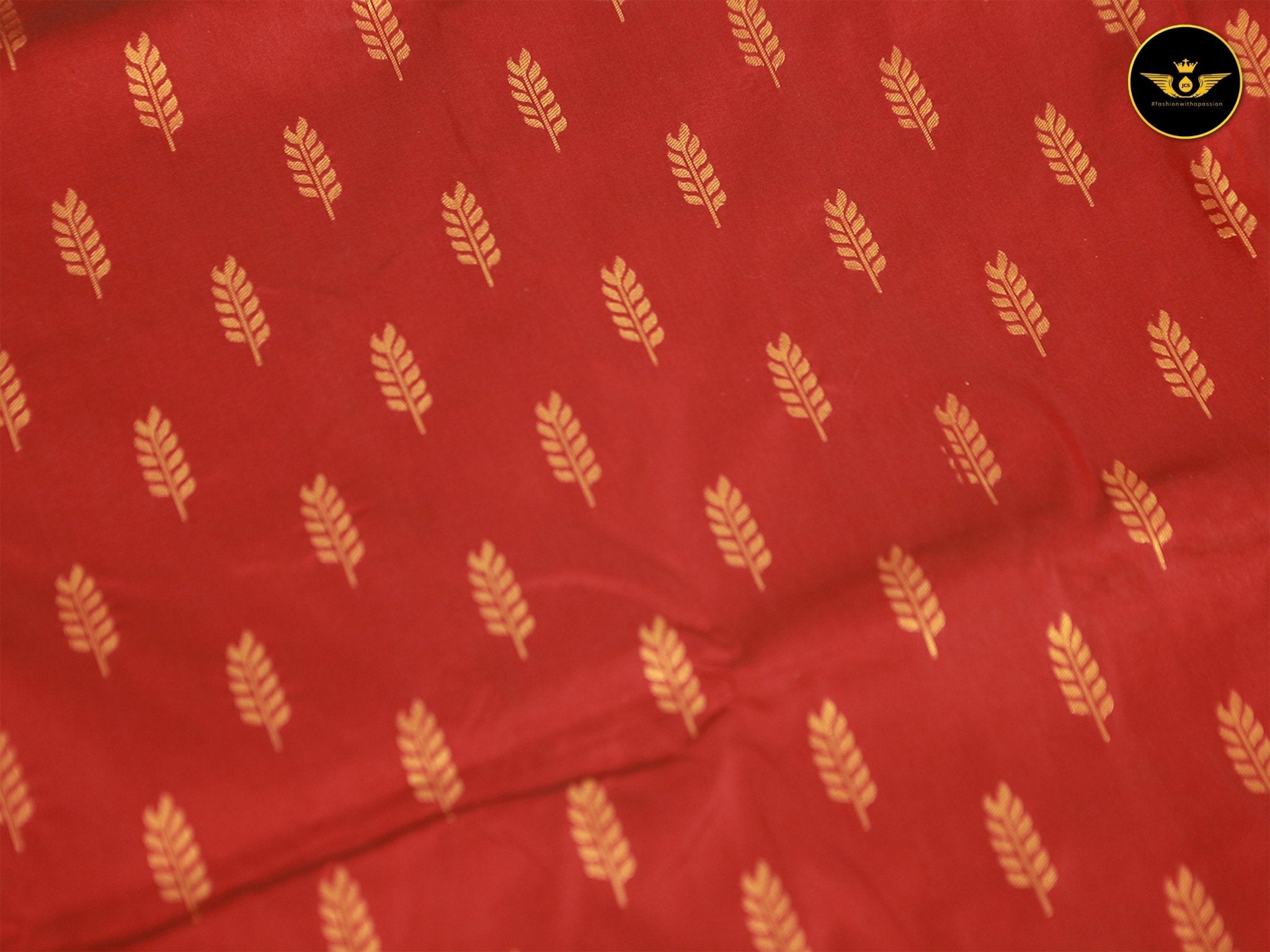 Exquisite Semi Silk Saree with Aari Work Blouse: Elevate Your Style! SAREE JCS Fashions