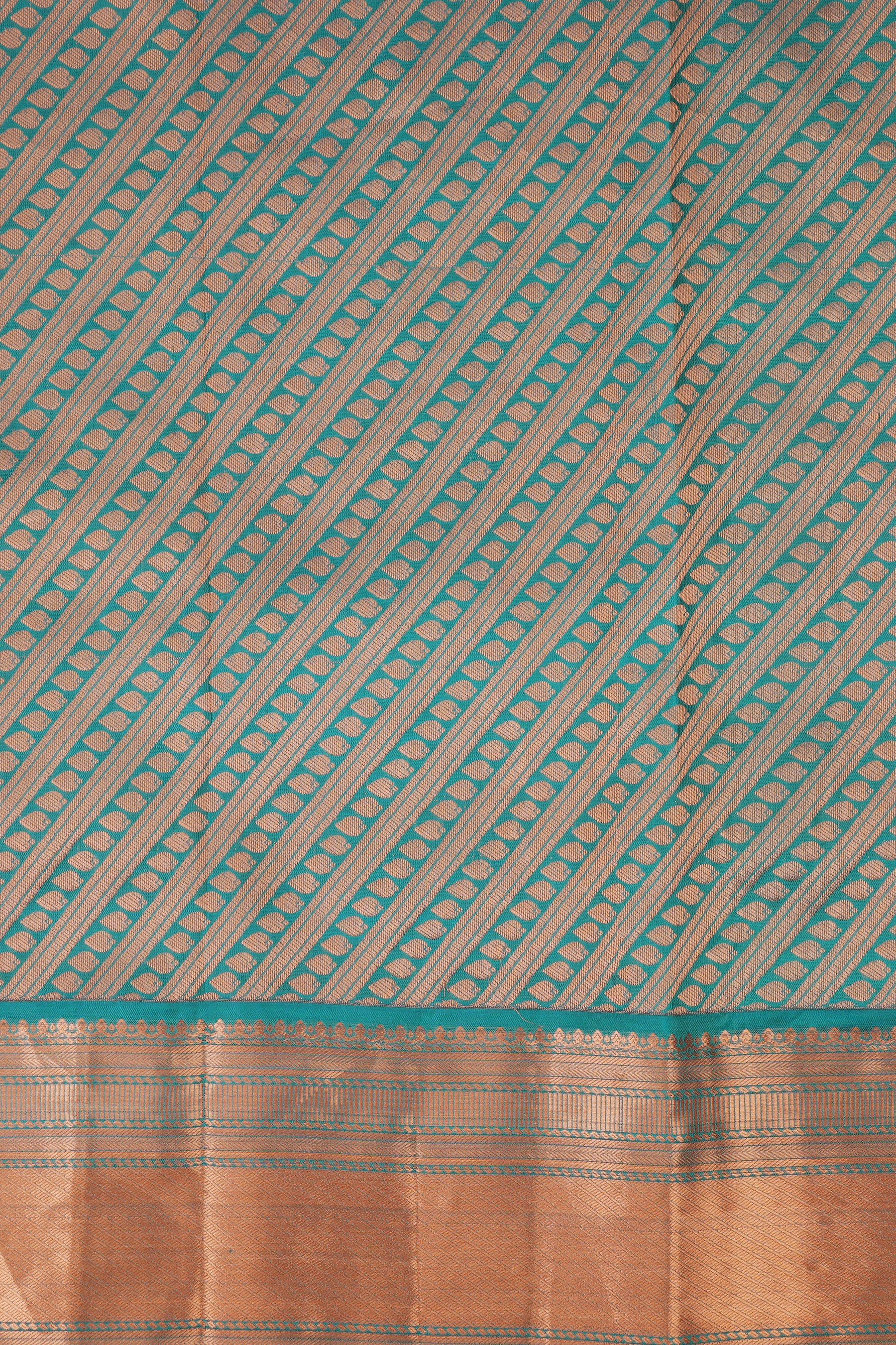Handloom Double Warp Pure Silk Saree & Tailored Blouse - View 3 - JCS Fashions