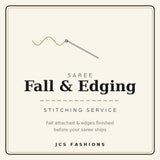 Saree Fall & Edging Stitching service