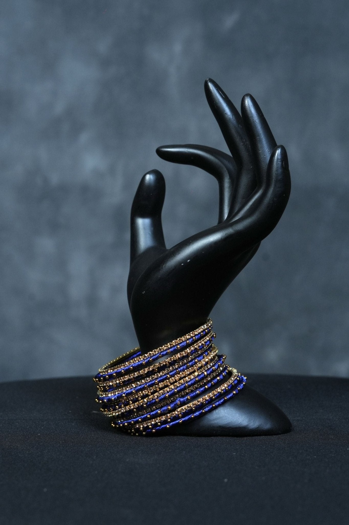 Fancy metal bangles and golden bead work Bangles By JCSFashion Bangles JCS Fashions