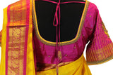 Gadwal Khadi Kuttu Border Allover Buta Pure Silk Saree With Blouse SAREE JCS Fashions