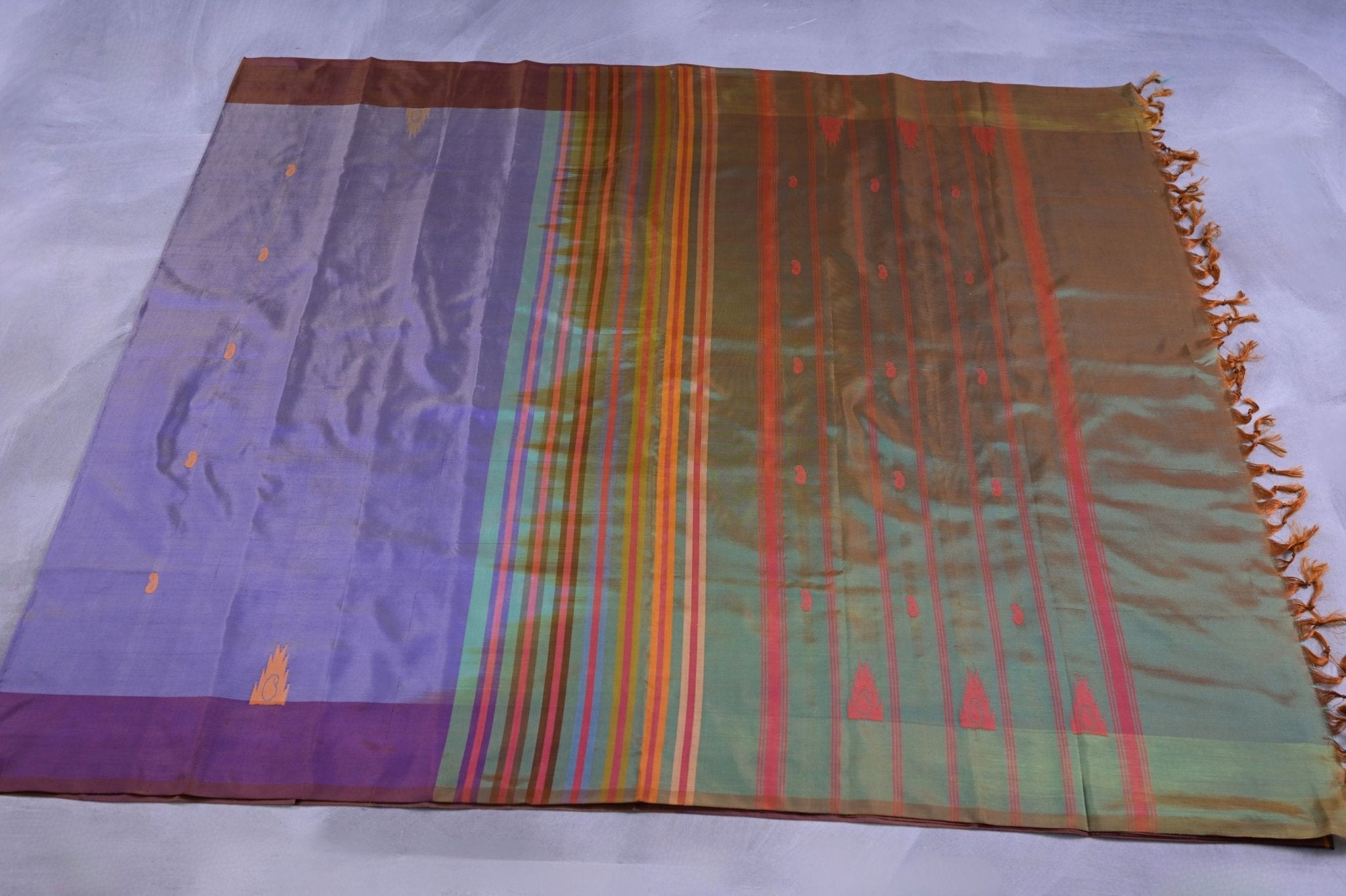 Handcrafted Vaazhai Naar Saree - Tradition Meets Sophistication Saree JCS Fashions