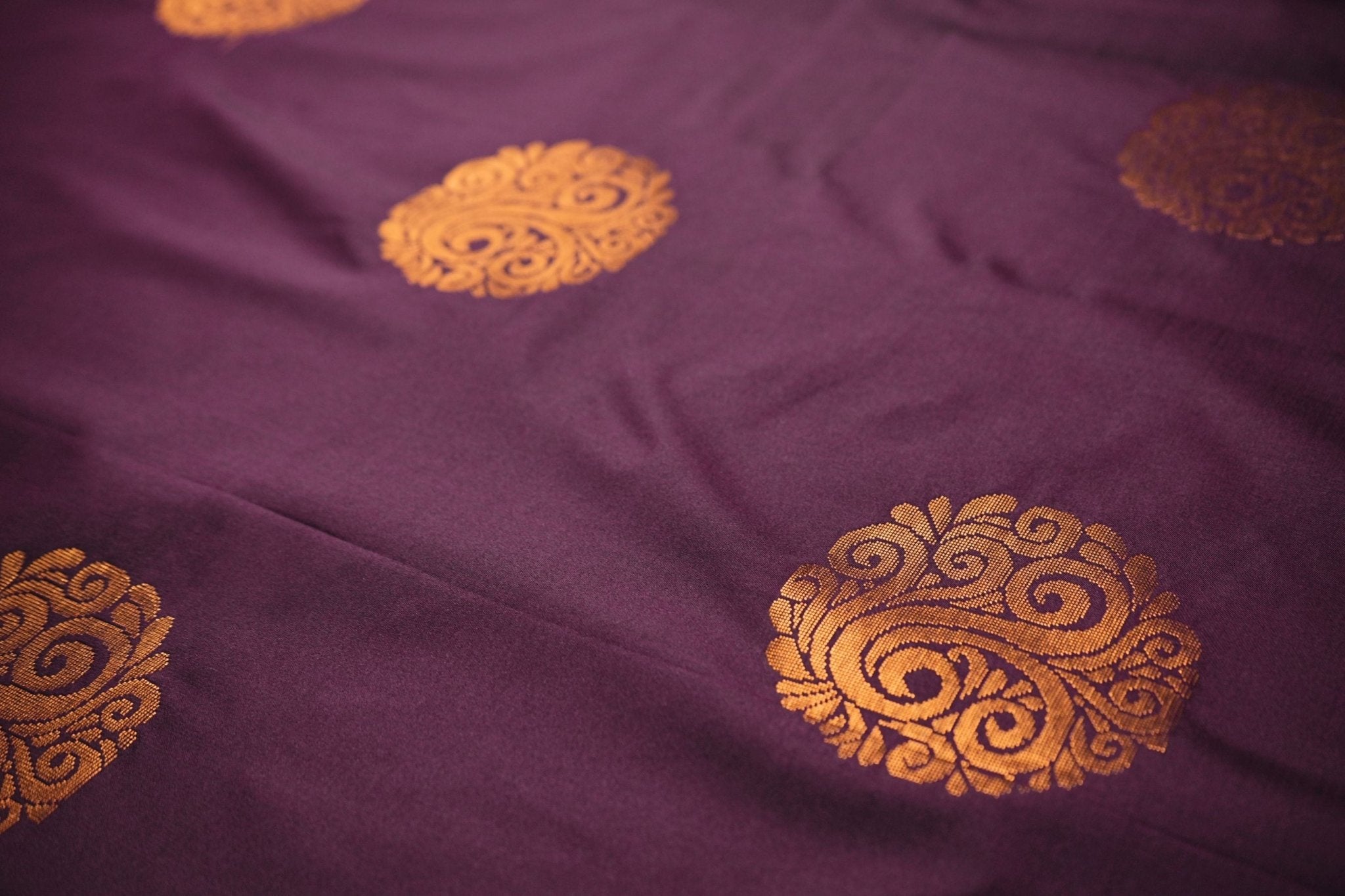 Handwoven Kanchipuram Blended Silk Saree: Traditional and Elegant Saree JCS Fashions