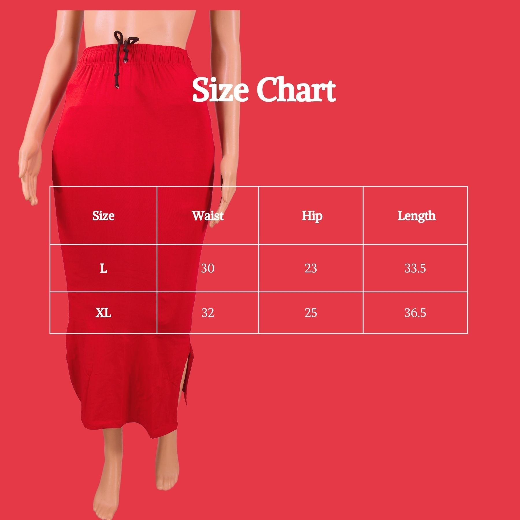 Inskirt 4-Way Lycra Shapewear: Enhance, Empower & Complement Your Curves Inskirt JCS Fashions