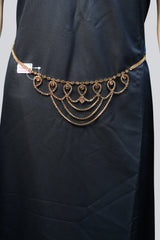 JCS Fashion Elegant Gold Stone Embellished Hip Chain- High-Quality Gold Jewelry JCS Fashions